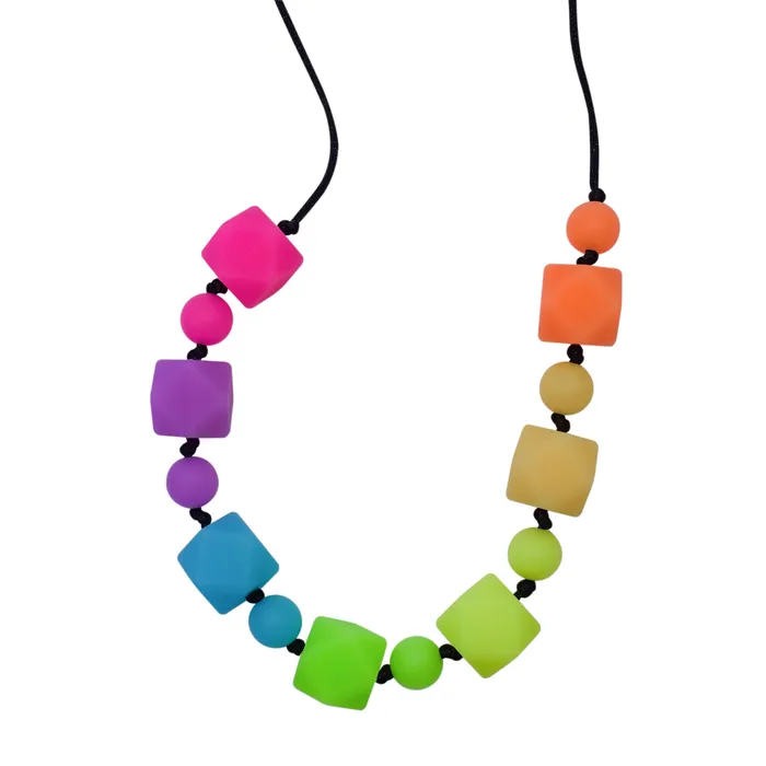 Earrings Munchables Rainbow Geo GlowintheDark Chewelry