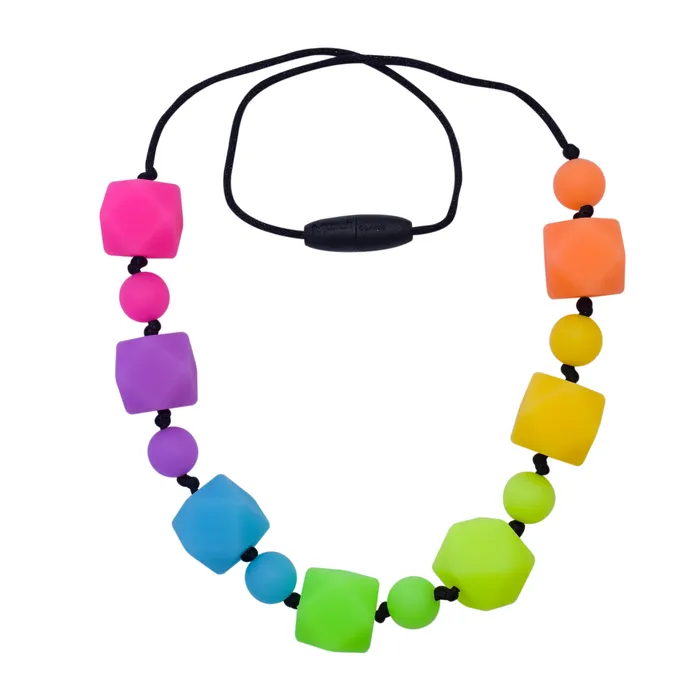Earrings Munchables Rainbow Geo GlowintheDark Chewelry