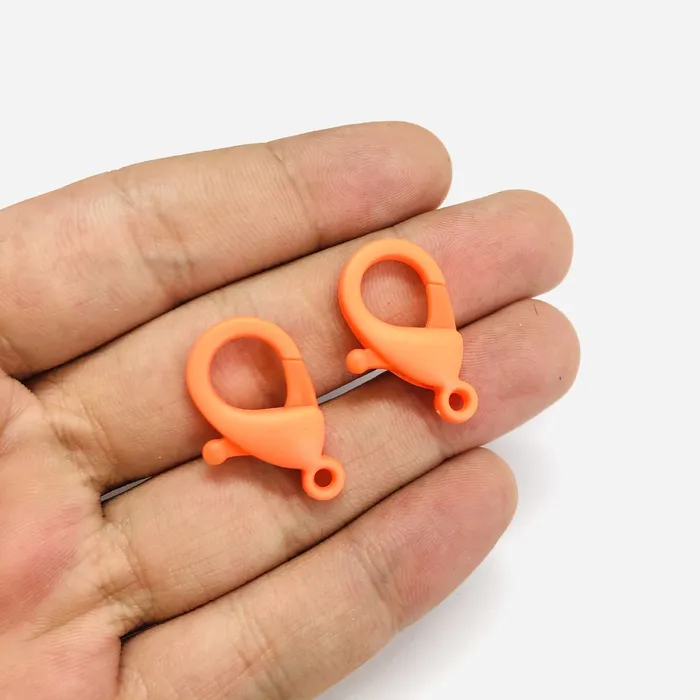 Earrings Neon Orange Lobster Clasps Acrylic Clasp Eye Glass Holder Clasp Phone Chain Clasp 5 pcs in a pack Peppy Beads Earrings Neon Orange Lobster Clasps Acrylic Clasp Eye Glass Holder Clasp Phone Chain Clasp 5 pcs in a pack Peppy Beads