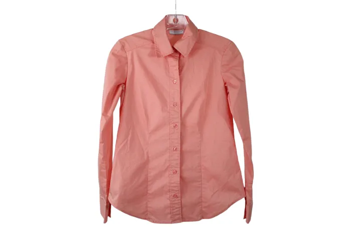 Earrings New York Company New York Company Pink Button Down Shirt XS