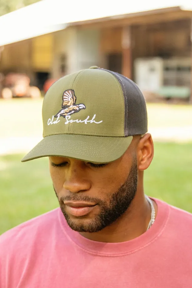 Earrings Old South Apparel Quail Trucker Hat