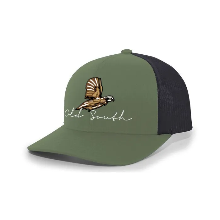 Earrings Old South Apparel Quail Trucker Hat