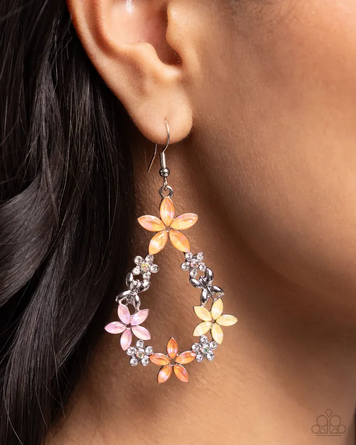 Earrings Paparazzi Accessories FAIRY Beautiful Orange