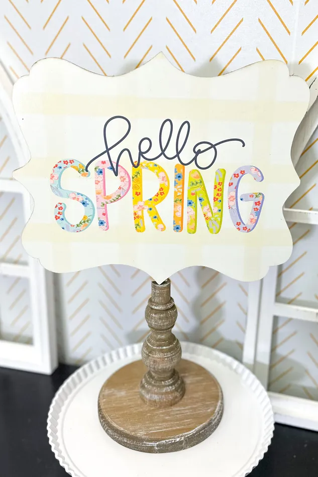 Earrings Patterned Topper Hello Spring Doodles By Rebekah
