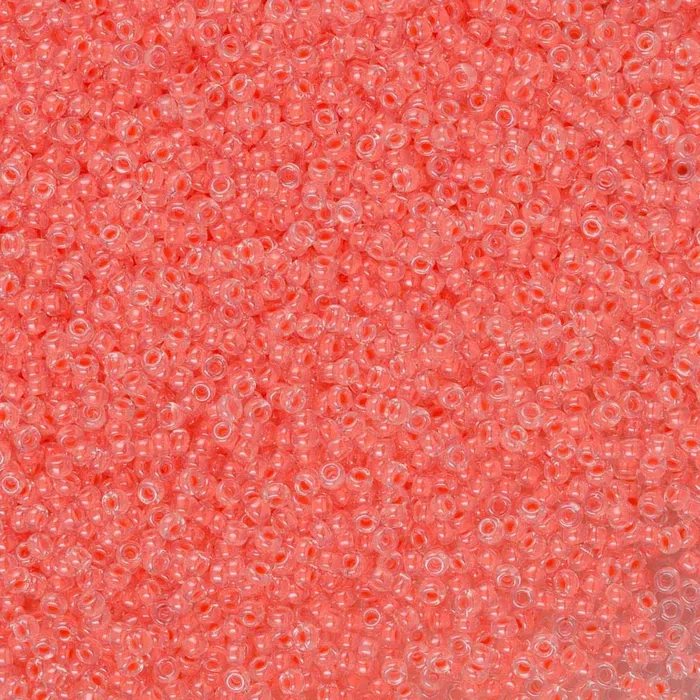 Earrings Peppy Beads Miyuki Seed Beads 150 1122 Luminous Flamingo 10 Gr
