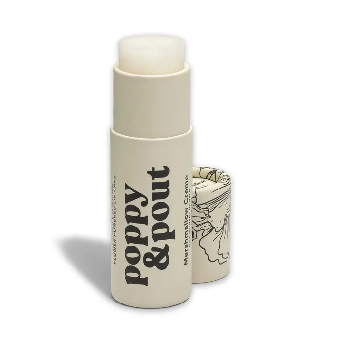 Earrings POPPYPOUT Poppy Pout Marshmallow Creme Lip Balm