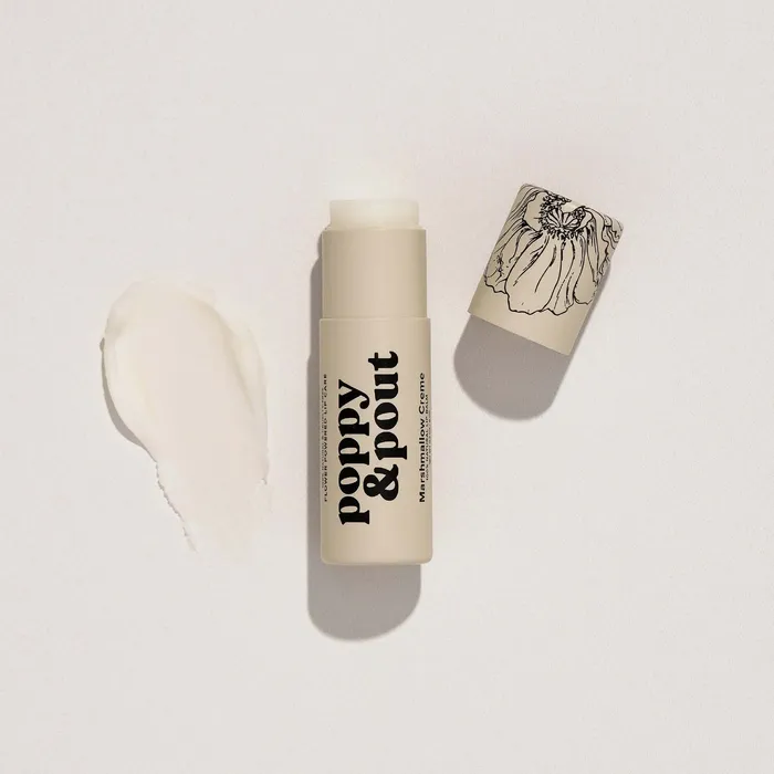 Earrings POPPYPOUT Poppy Pout Marshmallow Creme Lip Balm