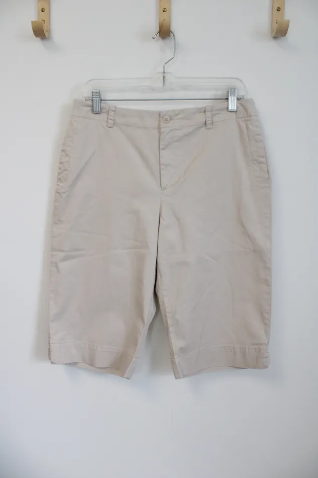 Earrings Rafaella Rafaella Khaki Capri Pants 10 Petite