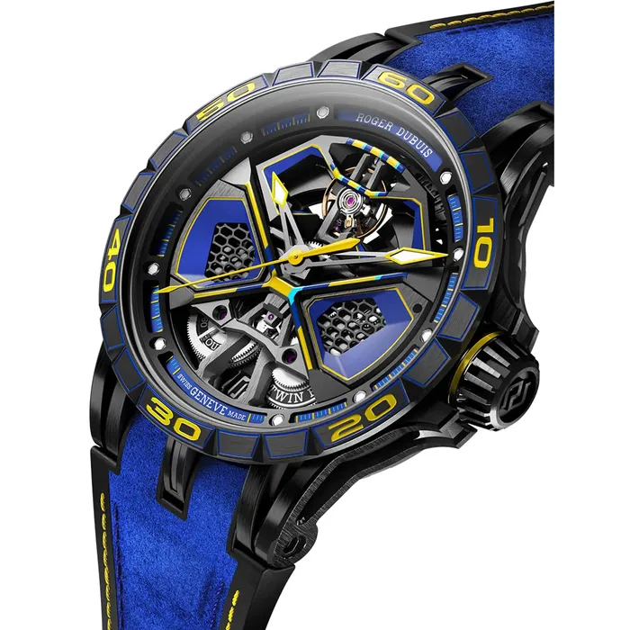 Earrings Roger Dubuis Roger Dubuis Excalibur Spider Monobalancier Titanium Watch