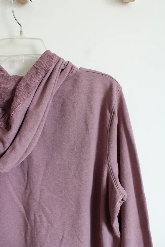 Earrings Sonoma Sonoma Mauve Soft Full Zip Jacket L