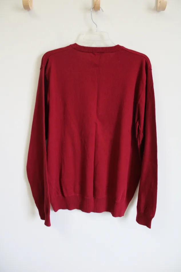 Earrings Sonoma Sonoma Red Knit Sweater L
