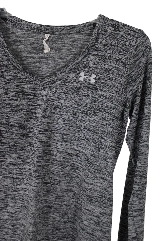 Earrings Under Armour Under Armour HeatGear Gray Long Sleeved Shirt XS