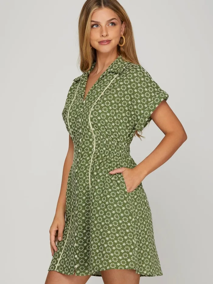 Earrings Vintage Charm PL Katie Shirt Dress