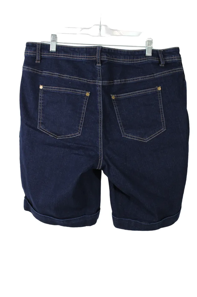 Earrings Woman Within Woman Within Denim Shorts 16W