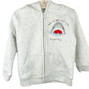 Earth Nymph Sharky Baby Boy Hoody Gray Marle TANKSTREAM Necklaces