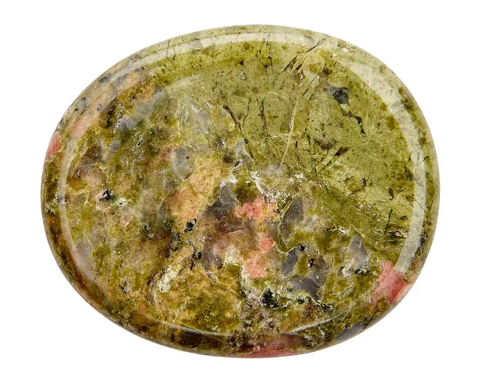EARTHSELEMENTS Rings Earths Elements Unakite Jasper Calming Stone