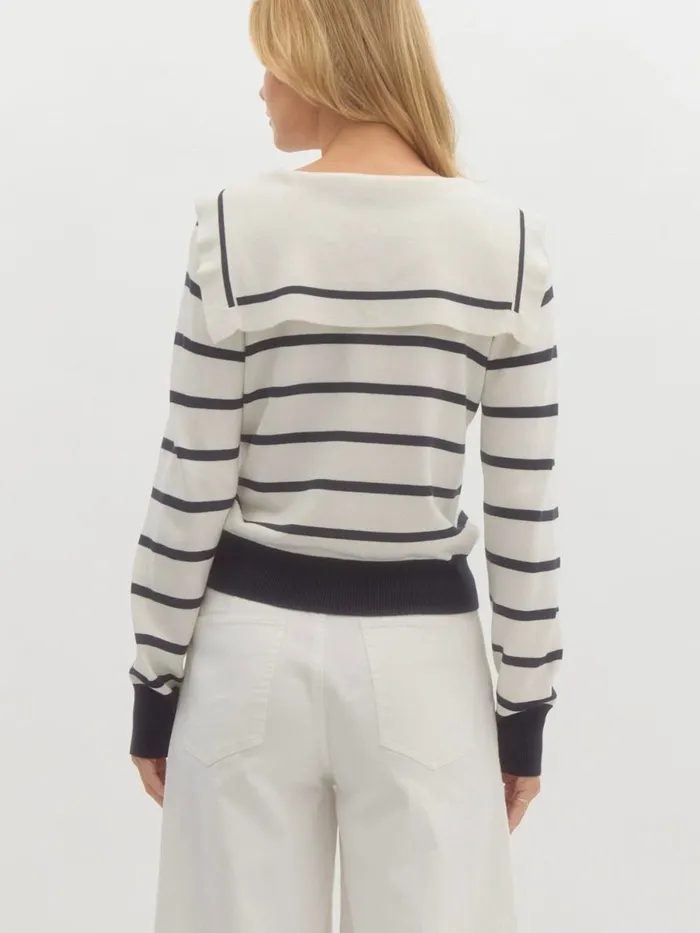 Entro Earrings Sailor Sweater