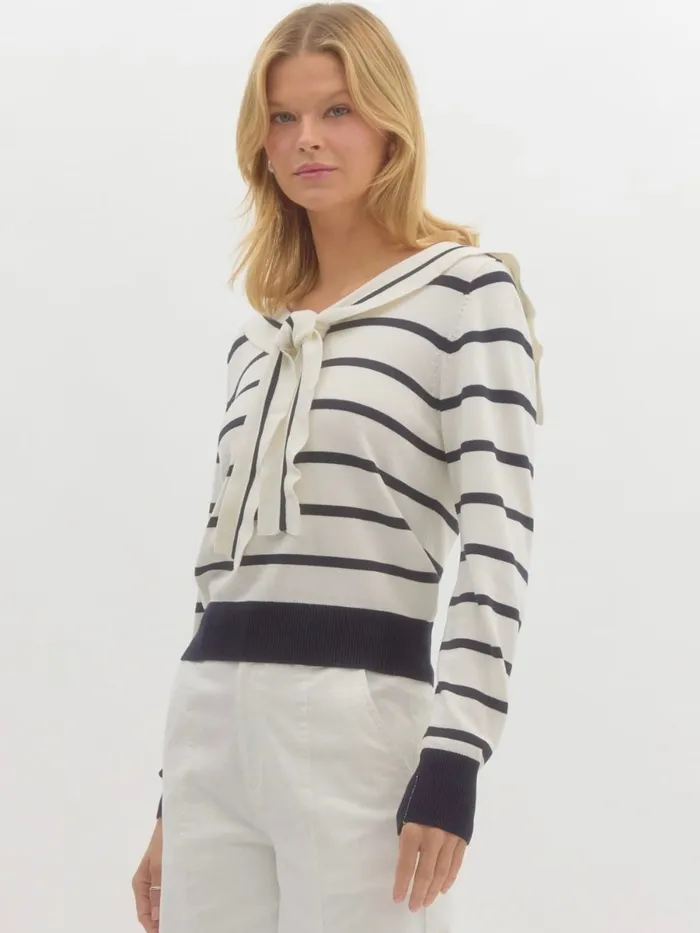 Entro Earrings Sailor Sweater