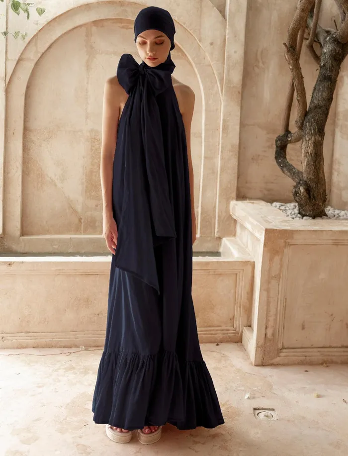 Erika Pea Earrings Joelle Maxi Dress Erika Pea Earrings Joelle Maxi Dress