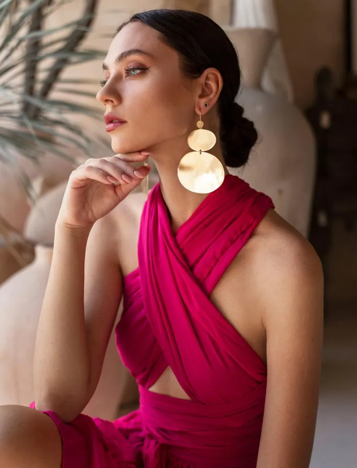 Erika Pea GISELE METAL EARRING Earrings