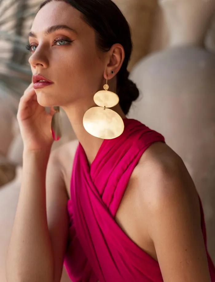 Erika Pea GISELE METAL EARRING Earrings