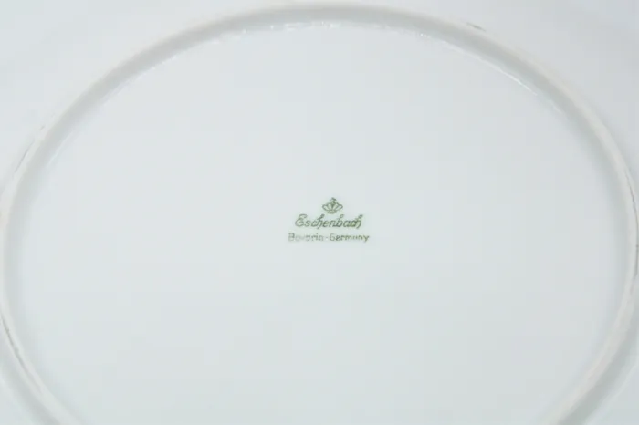 Eschenbach Earrings Eschenbach BavariaGermany Vintage China 8 Plate