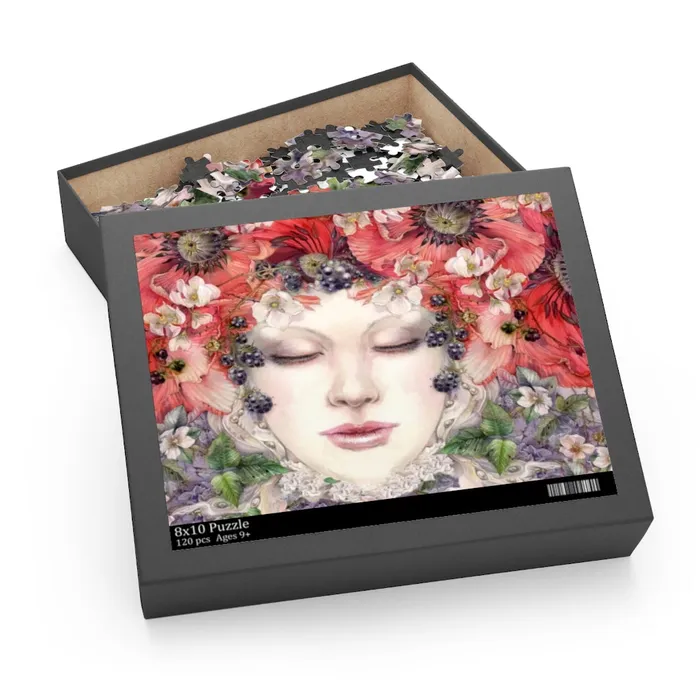 Fairy Lady Photo Puzzle 120 252 500Piece Printify Necklaces