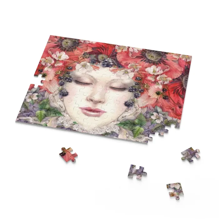 Fairy Lady Photo Puzzle 120 252 500Piece Printify Necklaces