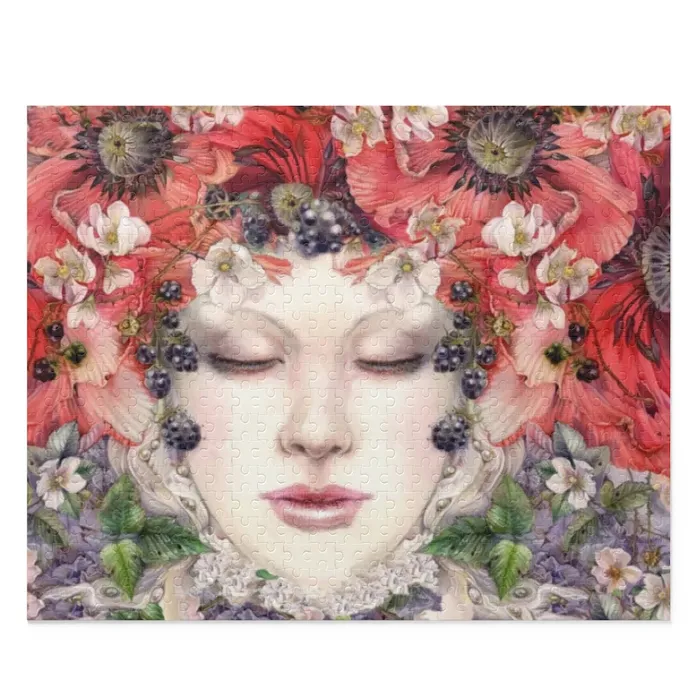 Fairy Lady Photo Puzzle 120 252 500Piece Printify Necklaces