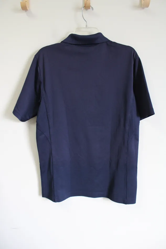 Fila Sport Golf Navy Blue Polo Shirt L Fila Rings