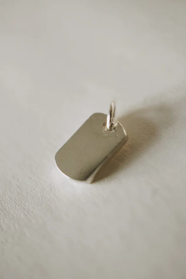Foe Dear Dog Tag Charm Pendant readytoship Necklaces