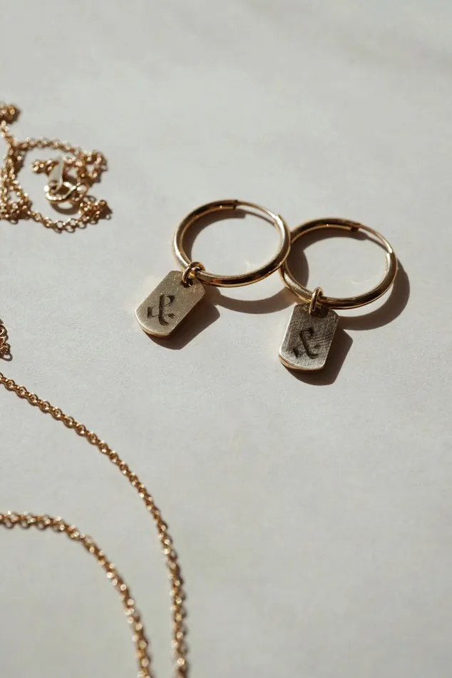 Foe Dear Dog Tag Charm Pendant readytoship Necklaces