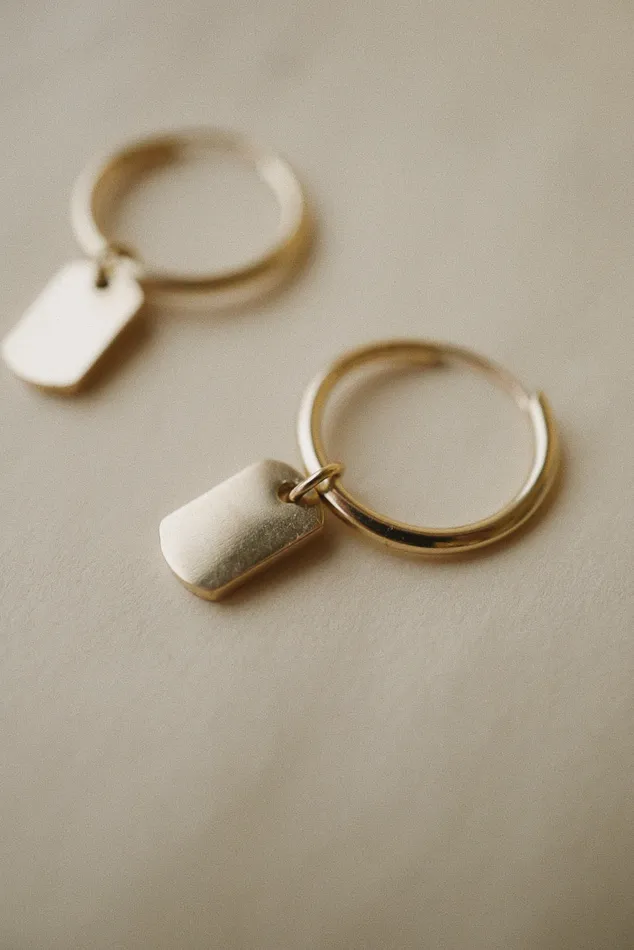 Foe Dear Dog Tag Charm Pendant readytoship Necklaces