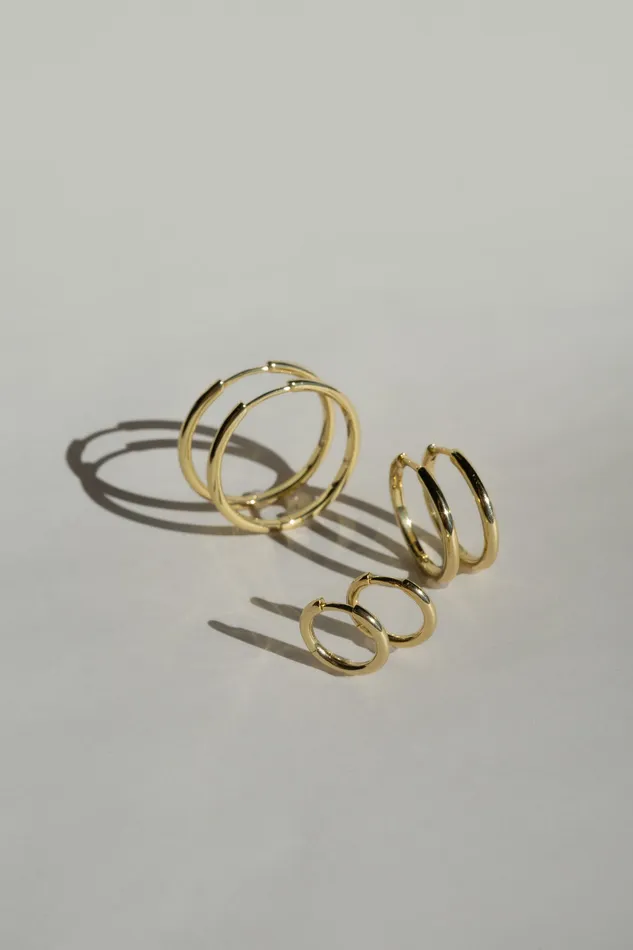 Foe Dear Earrings Everyday Hoops readytoship