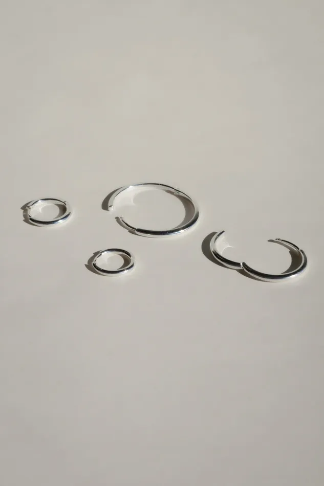 Foe Dear Earrings Everyday Hoops readytoship