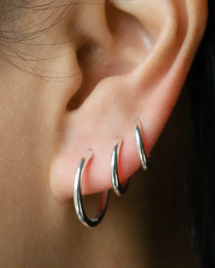 Foe Dear Earrings Everyday Hoops readytoship
