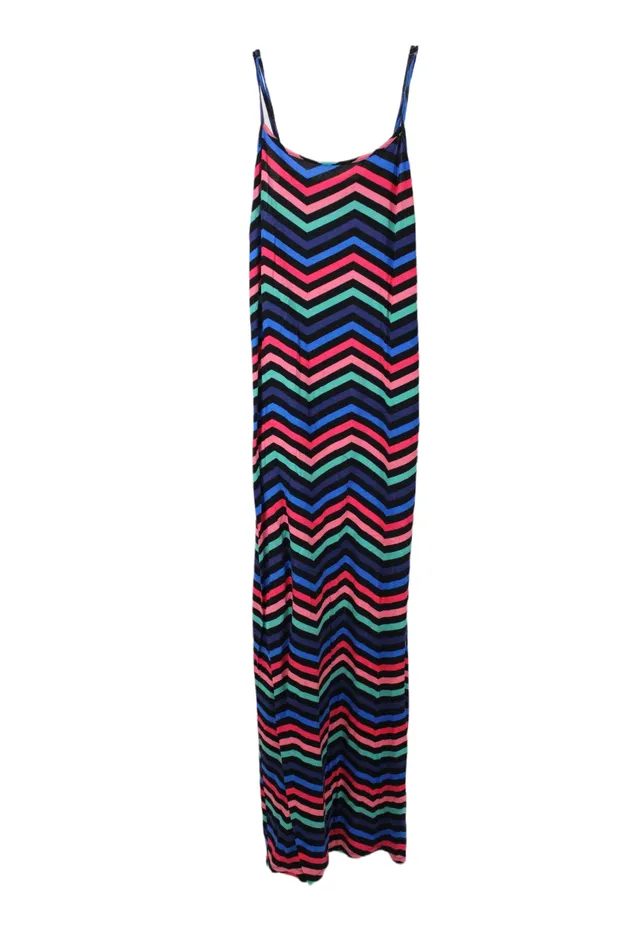 Forever 21 Chevron Maxi Dress M Forever 21 Necklaces
