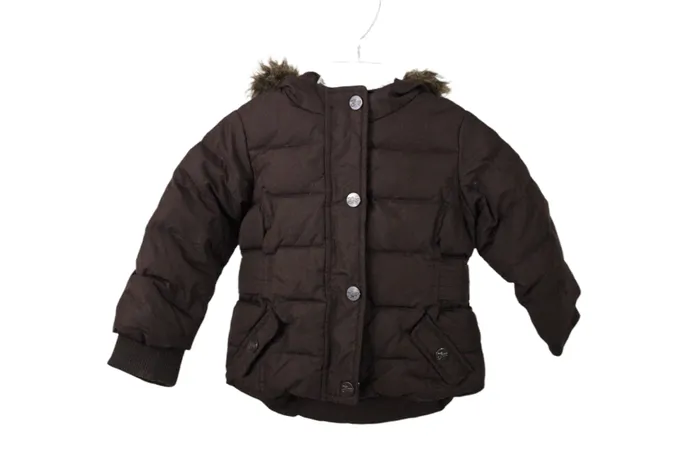 Gap Baby Gap Brown Down Feather Winter Coat 1824 MO Necklaces