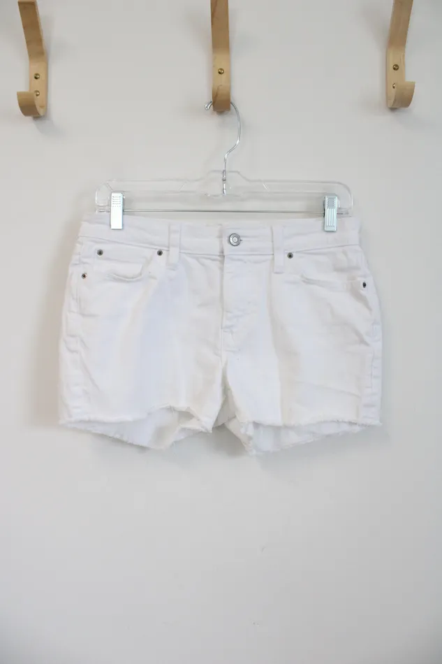 Gap Rings Gap White Sexy Boyfriend Shorts 226