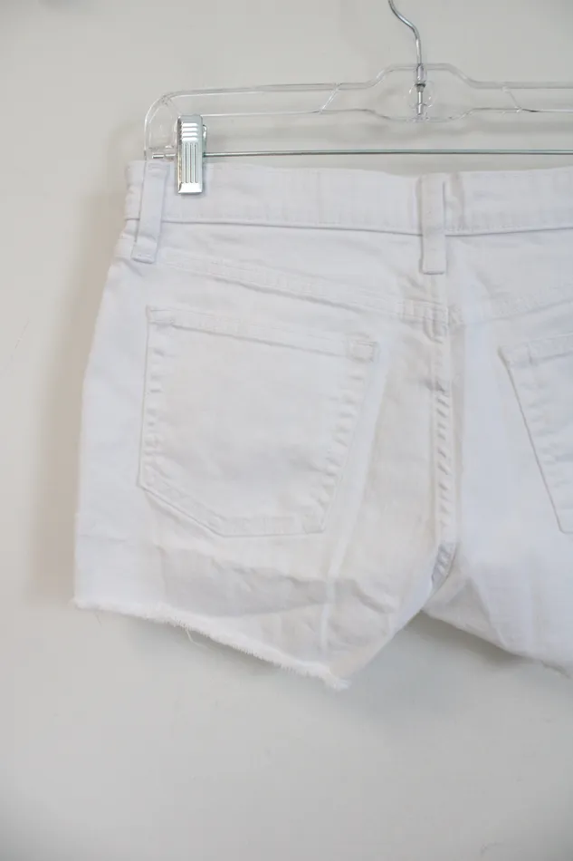 Gap Rings Gap White Sexy Boyfriend Shorts 226