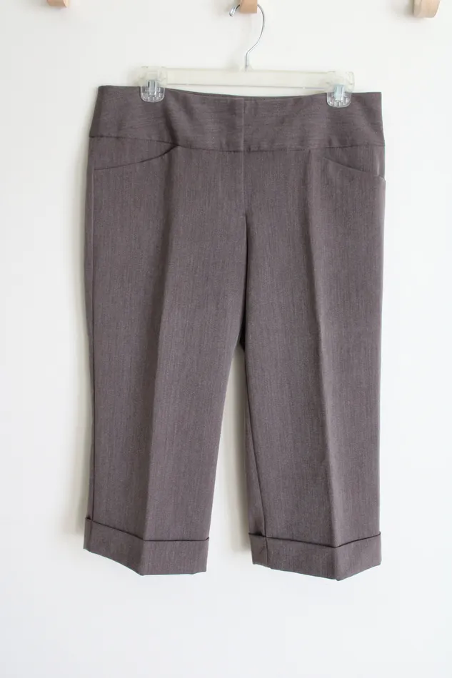 Garcon Earrings Garcon Brown Capri Pant 9