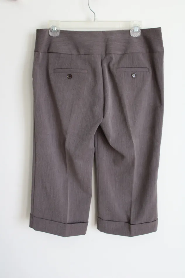 Garcon Earrings Garcon Brown Capri Pant 9