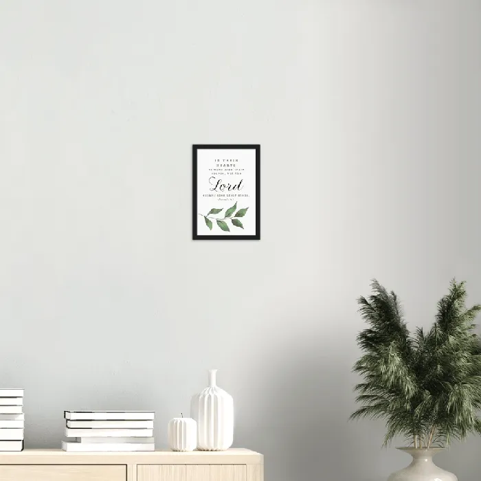 Gelato Earrings Proverbs 169 Leaves Matte Poster Wooden Frame A4 Gelato Earrings Proverbs 169 Leaves Matte Poster Wooden Frame A4