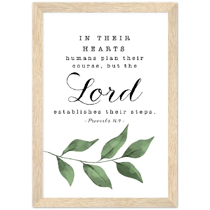 Gelato Earrings Proverbs 169 Leaves Matte Poster Wooden Frame A4 Gelato Earrings Proverbs 169 Leaves Matte Poster Wooden Frame A4