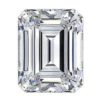 GemFind Earrings 201 Carat Emerald Lab Grown Diamond