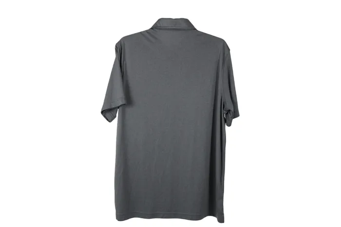 George Earrings George Gray Polo Shirt L