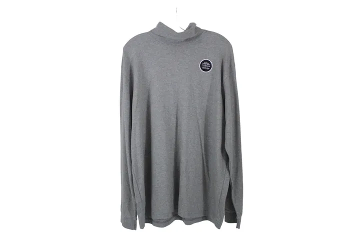 George Earrings NEW George Classic Gray Turtleneck Shirt XL