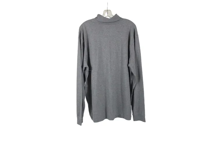 George Earrings NEW George Classic Gray Turtleneck Shirt XL