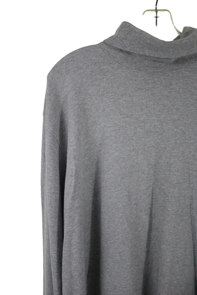 George Earrings NEW George Classic Gray Turtleneck Shirt XL