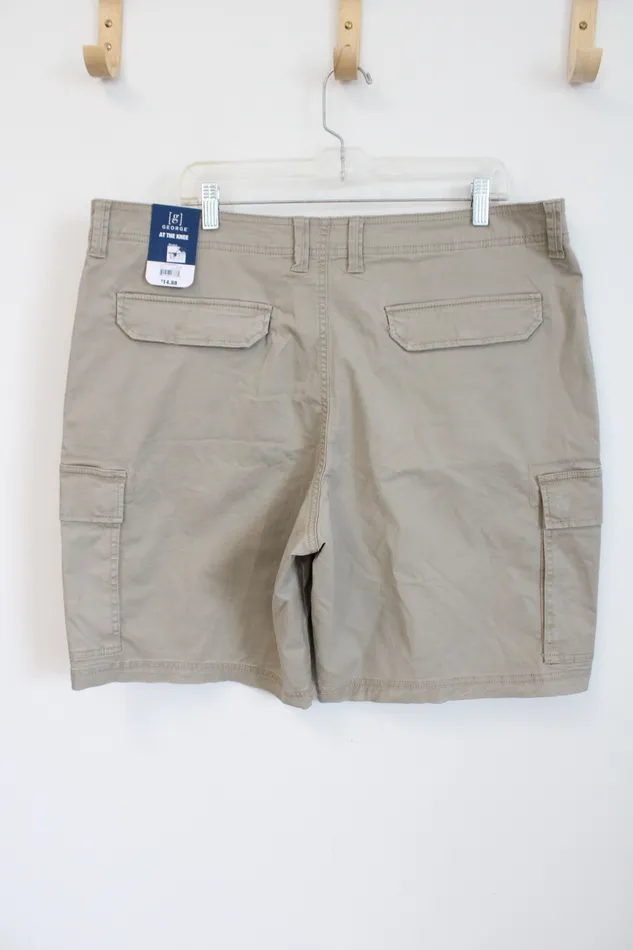 George Earrings NEW George Khaki Cargo Shorts 40
